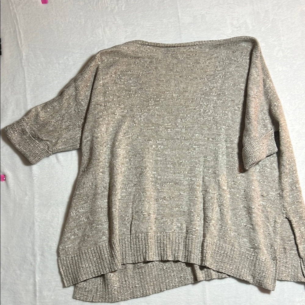 Torrid Beige V-Neck Sweater - Picture 9 of 12